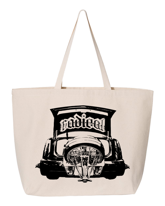 Slab Cream Tote Bag