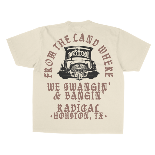 SWANGIN' N BANGIN' Cream Tee